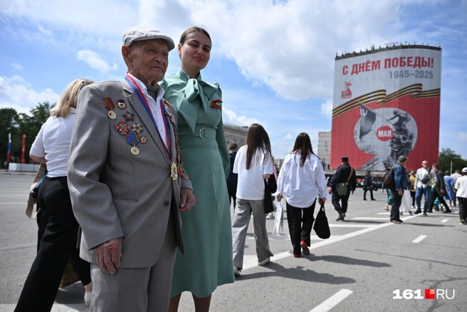 В Ростовской области, по данным правительства, 100 фронтовиков | Источник: Евгений Вдовин / 161.RU