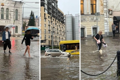 Затопленные улицы Ярославля: фоторепортаж после ливня