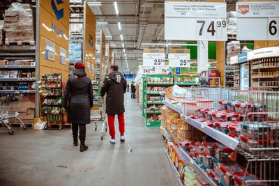 Изменение количества супермаркетов в Тюмени с 2019 года