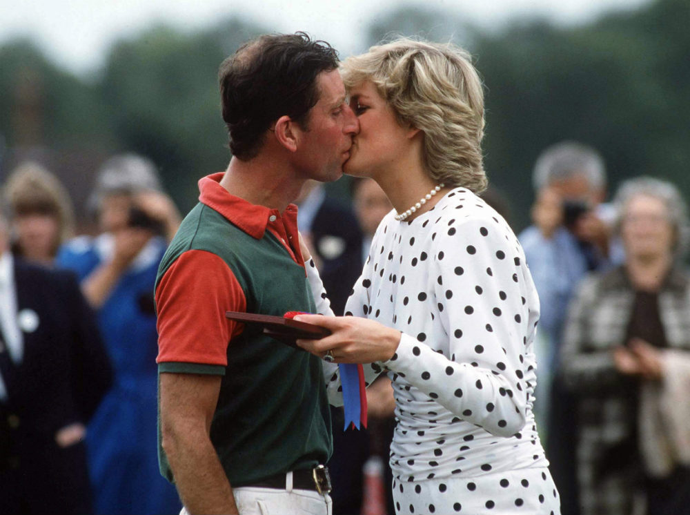 Принц и принцесса Уэльские после матча по поло, 27 июня 1987 | marieclaire.ru