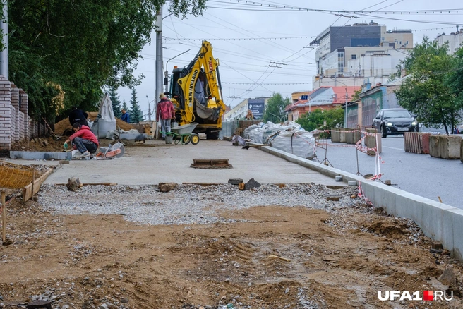 Недалеко от перекрестка с Коммунистической | Источник: Булат Салихов / UFA1.RU