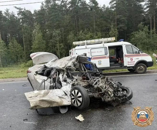 Дети и взрослые погибли на М-10. Фотографии страшные | www.fontanka.ru