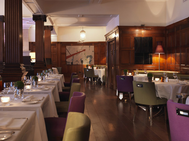 Ресторан HIX Mayfair при отеле Brown's London