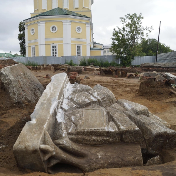 Раскопки идут в Архиерейском квартале&nbsp;— на месте, где раньше располагался Пермский зоопарк | Источник: Камская археологическая экспедиция / Vk.com