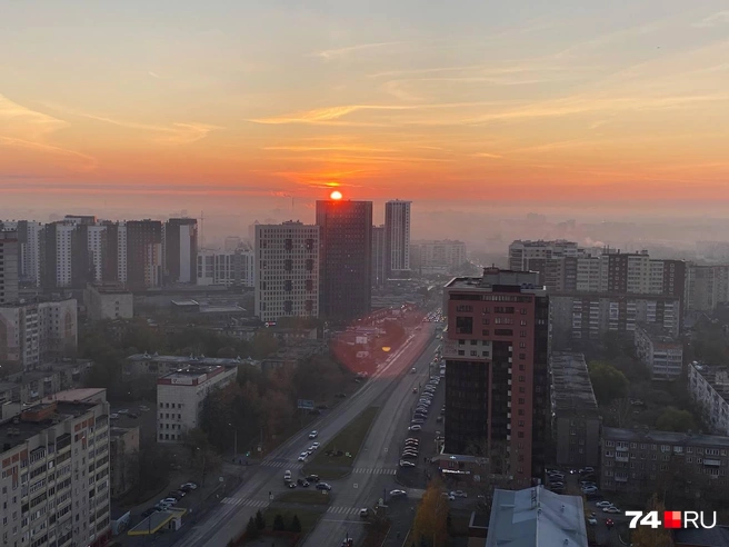 Впрочем, вид все равно захватывающий | Источник: читатель 74.RU