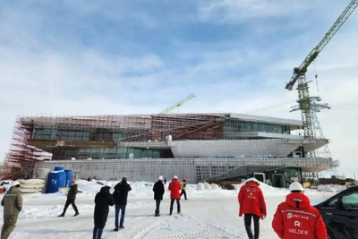 На канатной дороге Благовещенск-Хэйхэ смонтировали кабины паспортного контроля