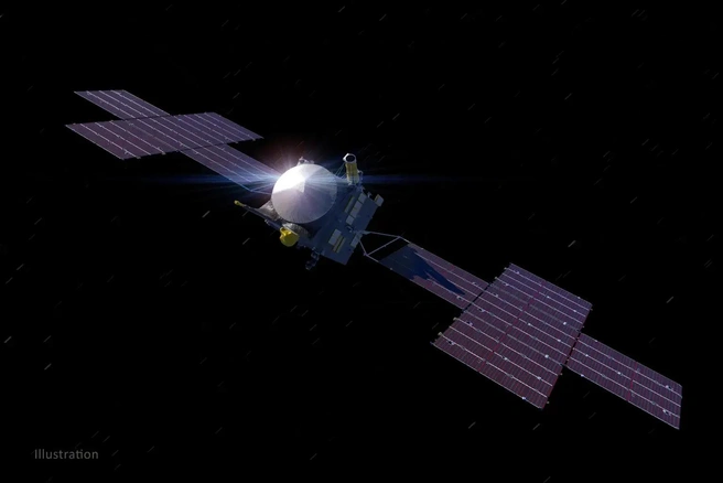 Космический аппарат NASA «Психея» в космосе | Источник: NASA