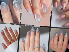 Морозная свежесть — трендовый маникюр, который откроет денежный поток в 2026 году