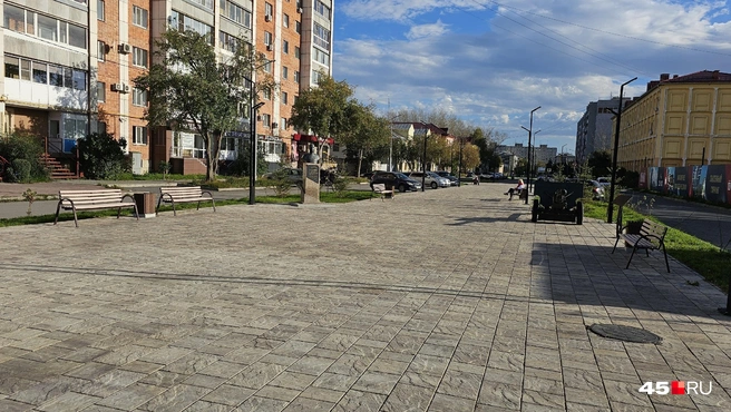 Сквер на Кремлёва | Источник: Дарья Никитченко / 45.RU