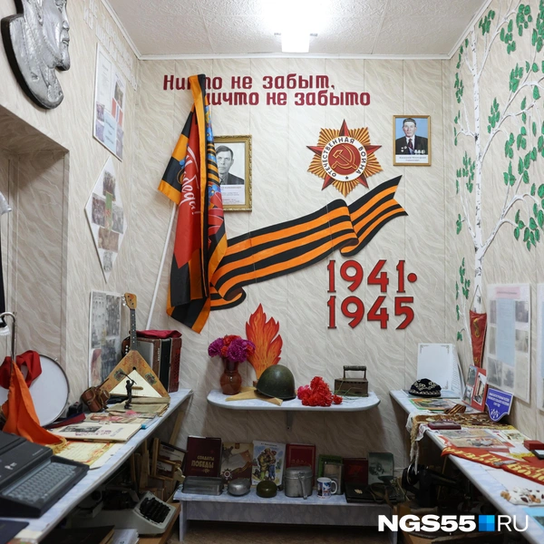 А внутри&nbsp;— множество экспонатов | Источник: Евгений Софийчук / NGS55.RU