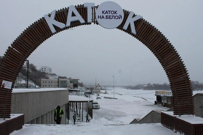 В Уфе оборудуют километровый каток на набережной