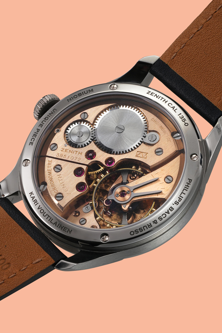 ZENITH Calibre 135-O Unique Piece, изготовленная в единственном экземпляре, продана на аукционе