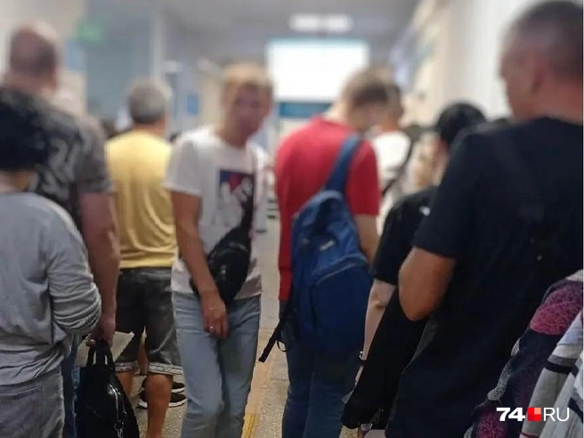 Попасть на прием удалось не с первой попытки | Источник: читатель 74.RU