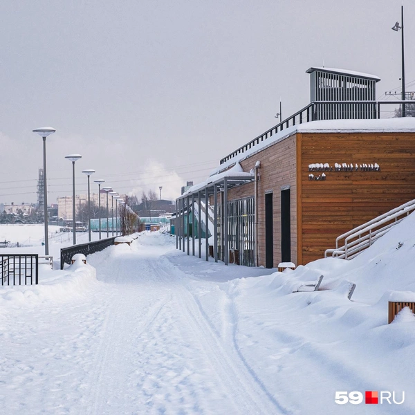 В этом здании появится пункт проката | Источник: Тимофей Калмаков / 59.RU