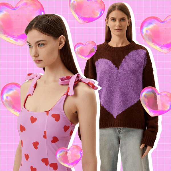 Лучше валентинки: вещи с сердечками — стильная инвестиция в гардероб и лучший вариант на День всех Влюбленных