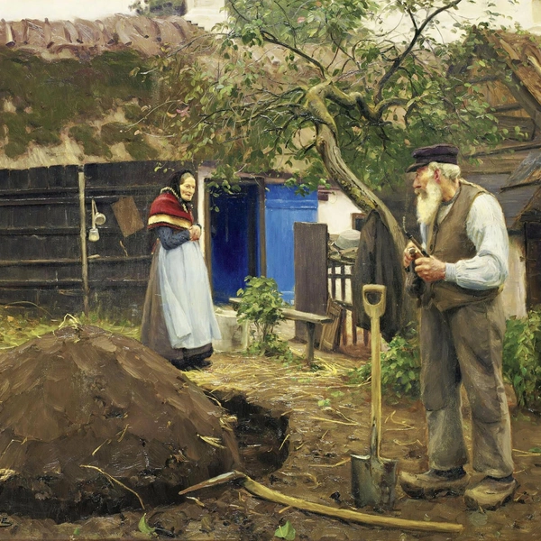 Ганс Андерсен Брендекильде. «Короткий перерыв». 1914 | Источник: Vidimages via Legion Media
