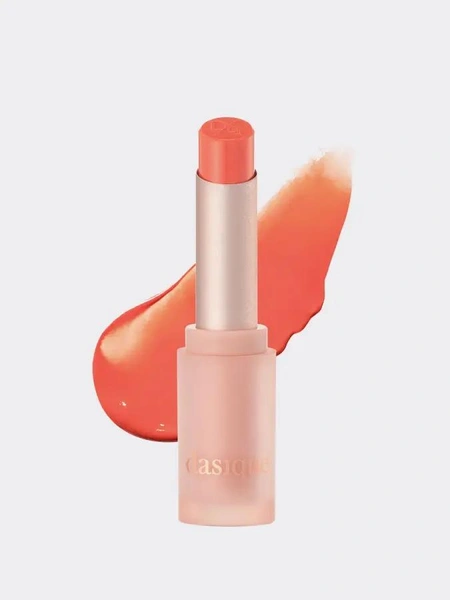 Глянцевая помада в нежном лососевом оттенке Dasique Mood Glow Lipstick #05 Baby Salmon