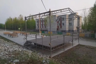 Парк, детскую площадку и танцзал обновляют в Тындинском округе