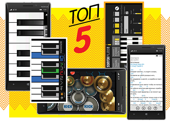 Топ-5: Приложения для создания музыки