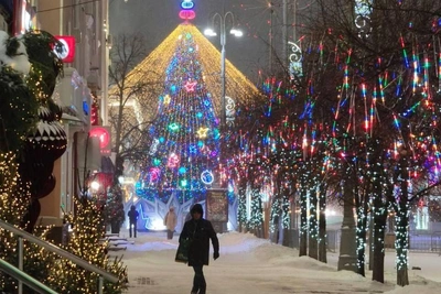Курганская мэрия показала новогоднюю площадь