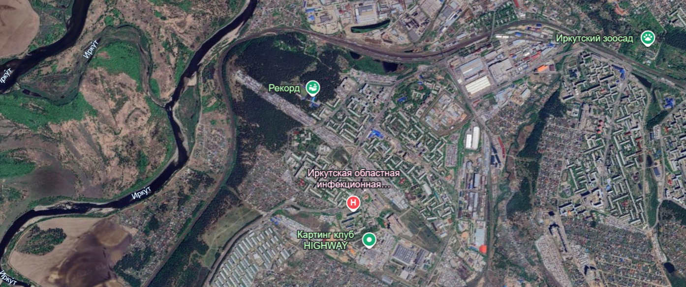 Синюшина Гора | Источник: Google.earth.com