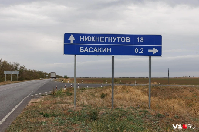 Смертельное ДТП произошло на повороте в хутор Басакин | Источник: Алексей Волхонский / V1.RU