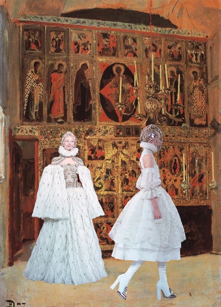 ALEXANDER McQUEEN X VASILY POLENOV | Источник: Ubicouture