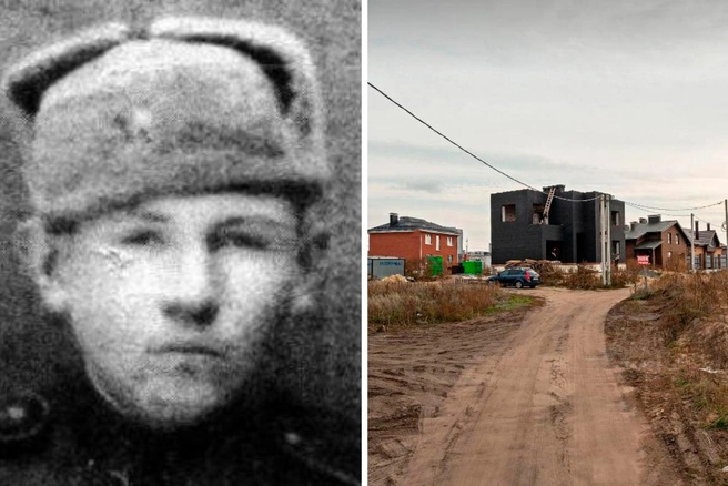 Слава Алексеев и улица в Воронеже, названная его именем | Источник: Сайт «Бессмертный полк» / moypolk.ru; Яндекс Карты / yandex.ru/maps