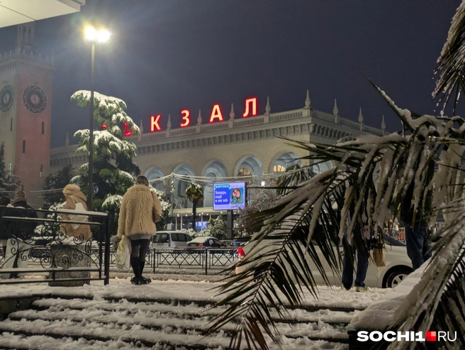 Снег утроил коммунальный ад в Сочи | Источник: Оксана Витязь