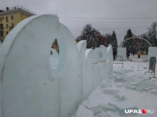 Здесь вырезали лабиринт | Источник: Булат Салихов / UFA1.RU