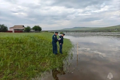 Спад уровня воды на реке Нерча зафиксирован в Забайкалье