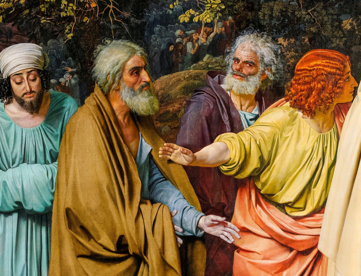 Писатель и пророк: 11 деталей картины «Явление Христа народу»