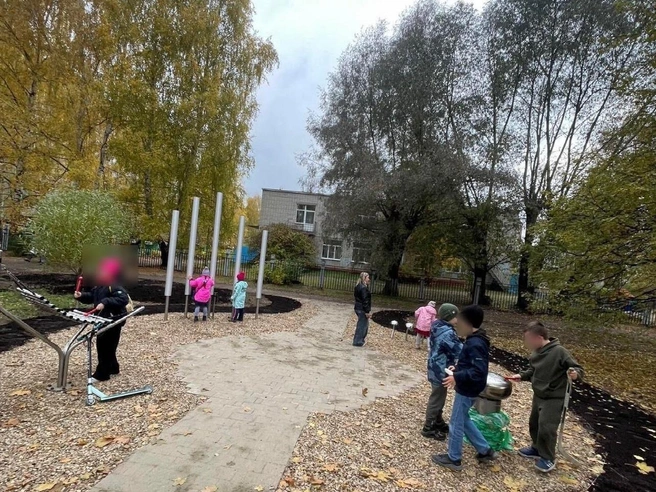 Вот так выглядит сама площадка в сквере | Источник: Анна Шевченко