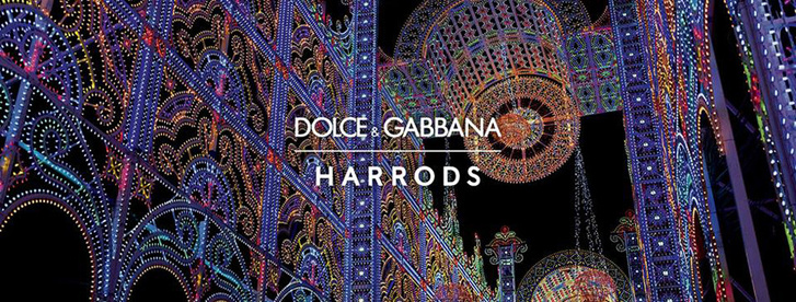 Dolce & Gabbana украсили витрины британского Harrods к Рождеству фото [8]