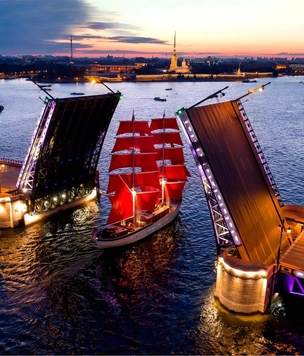 Самый красивый мост Санкт-Петербурга