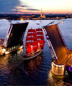 Самый красивый мост Санкт-Петербурга