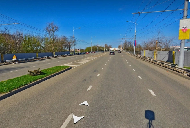 Дорогу к аэропорту реконструируют  | Источник: yandex.ru/maps/