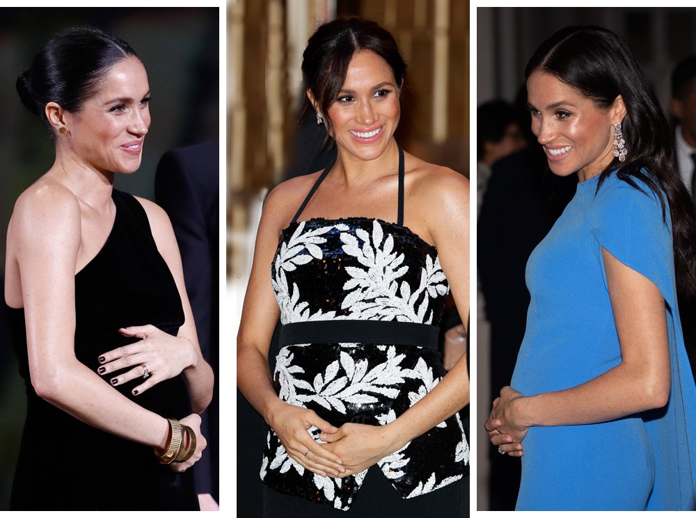 Почему Меган Маркл «держит» живот на самом деле | marieclaire.ru