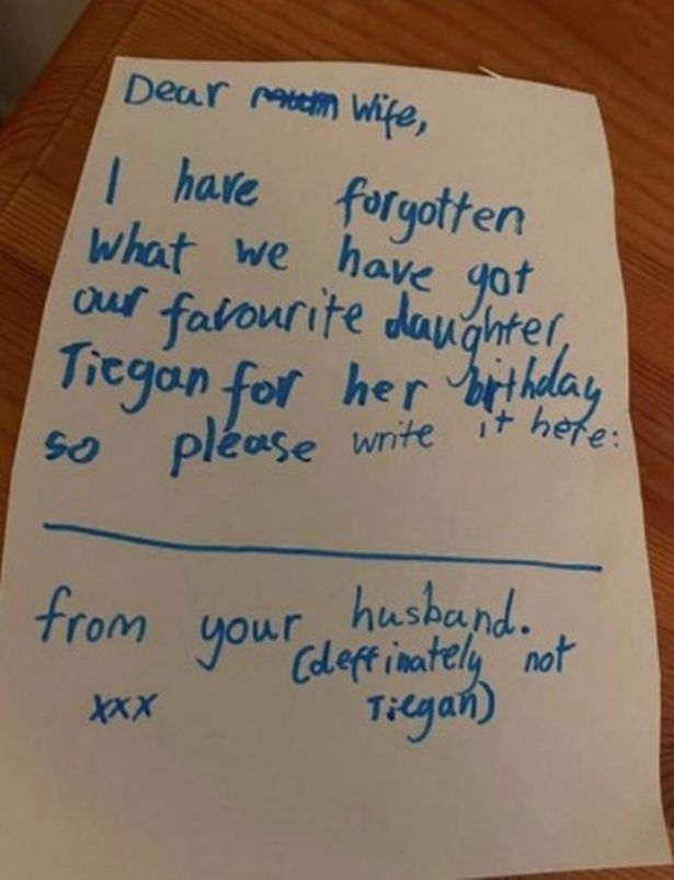 Девочка написала маме необычное письмо, чтобы узнать, что ей подарят