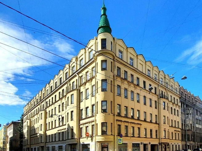 Доходный дом Г. И. Попова на Большой Пушкарской улице, 34 | Источник: citywalls.ru