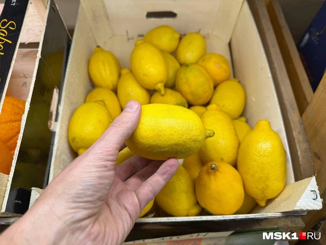 Лимоны в столичных магазинах пока есть, но цены не радуют | Источник: Артем Устюжанин / MSK1.RU