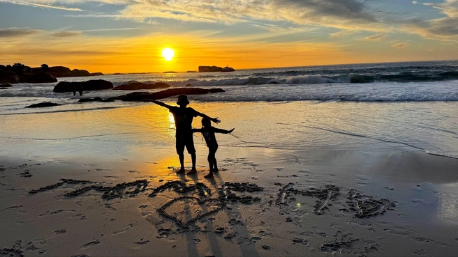 Вся семья поселилась в частном доме рядом с побережьем | Источник: Евгения Дегтянникова