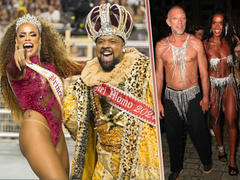25 фото карнавала в Бразилии: манифест пластической хирургии, король Момо и сексуальный Кассель с новой девушкой