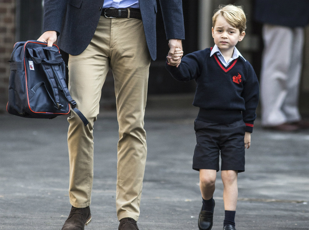 Чему научится принц Джордж во втором классе | marieclaire.ru