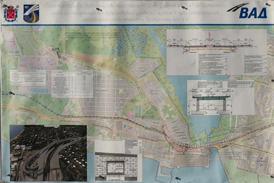 Как продвигается строительство развязки М-32