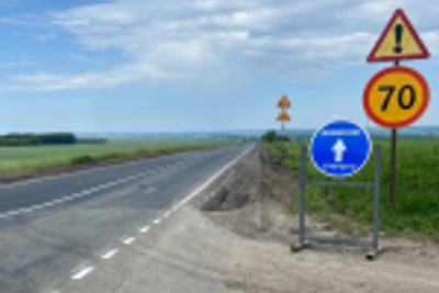 Открыто движение по обновленной дороге в Яльчикском округе Чувашии