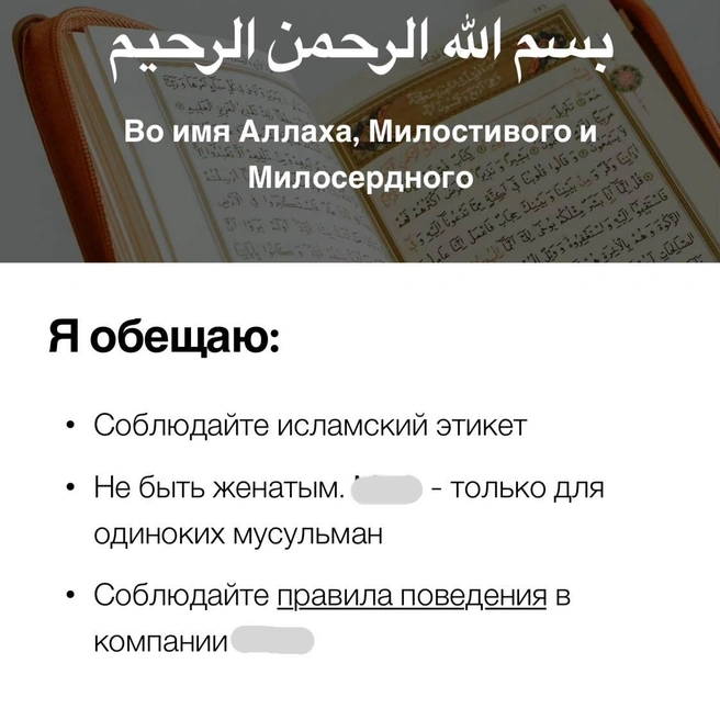 Приложение встречает новых пользователей предупреждением о правилах | Источник: MSK1.RU