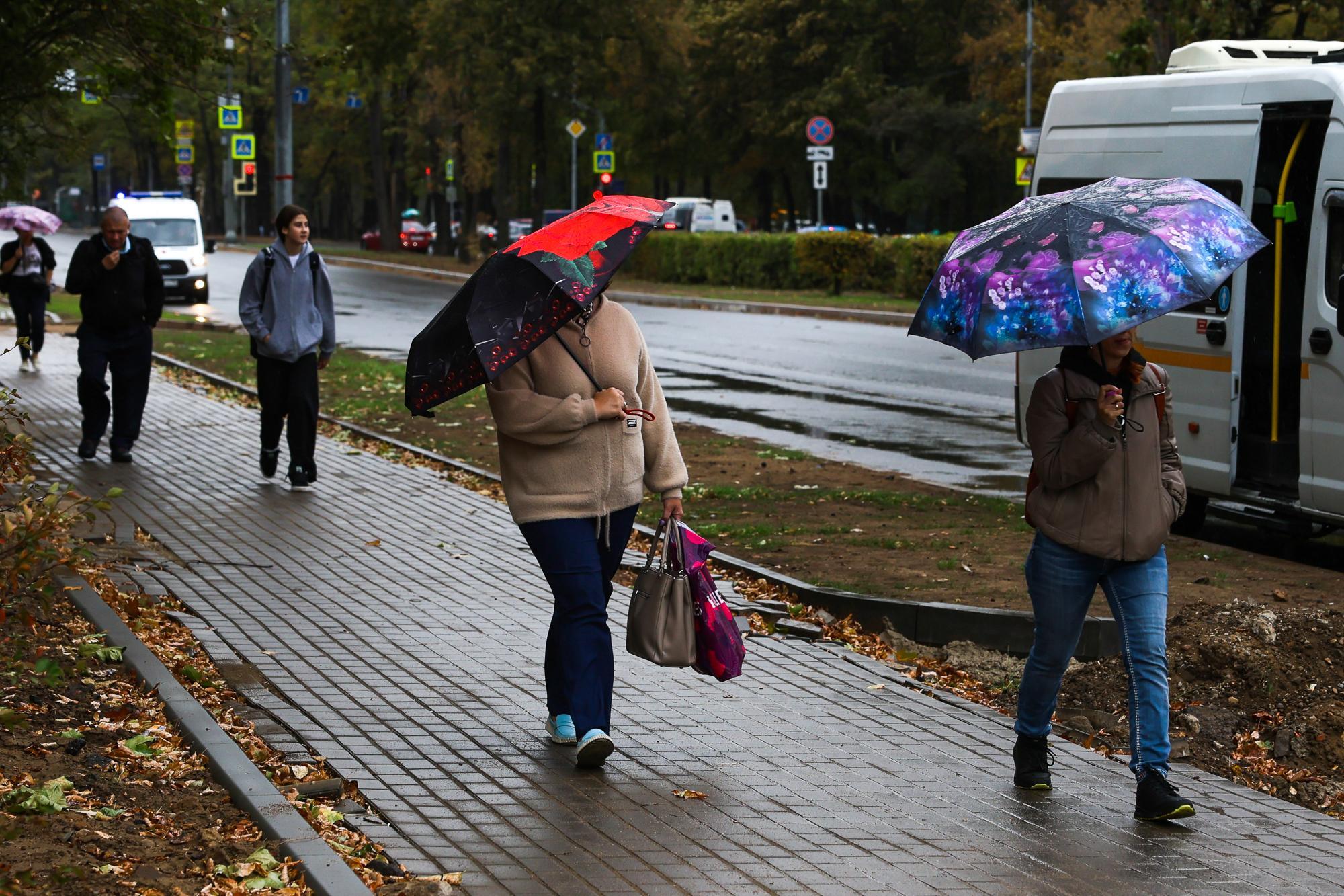 Дождь будет идти почти весь день. Синоптики предупредили москвичей о надвигающемся ливне