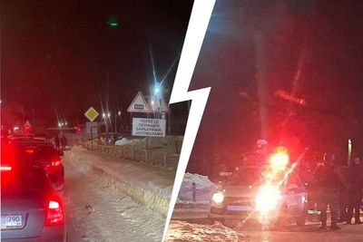 В Подмосковье взорвался автомобиль после звонка о бомбе