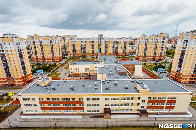Школа готова встречать учеников | Источник: Кирилл Башинский / NGS55.RU